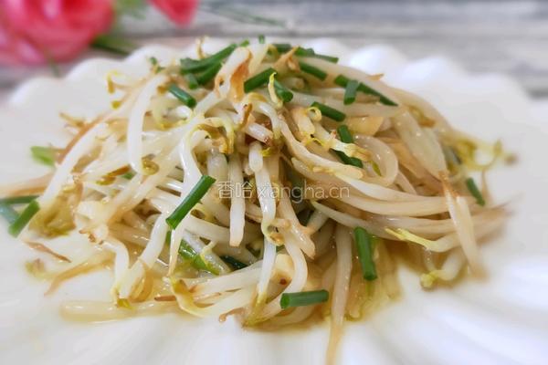清炒豆芽