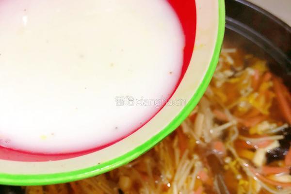 美味的酸辣汤的做法图解8