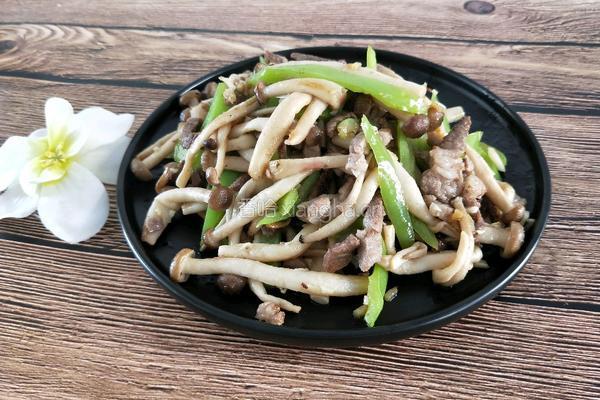 蟹味菇炒肉的做法图解20
