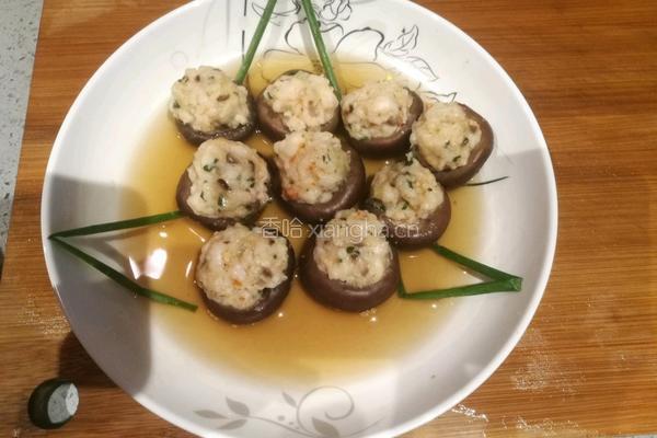 香菇虾泥球的做法图解7