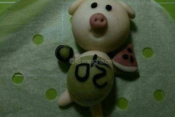 可爱猪猪陪你闹元宵的做法图解19