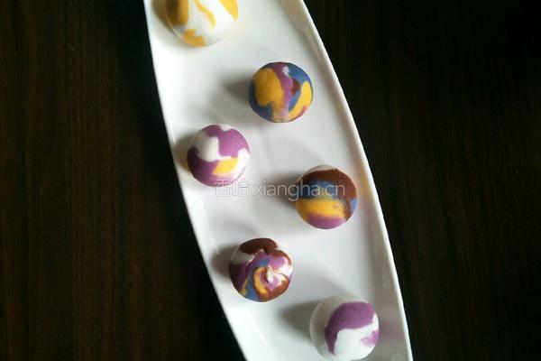 不用煮的星空元宵的做法图解3