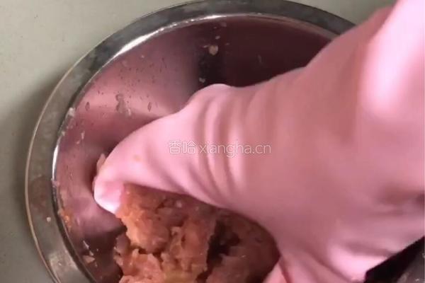 正月十五闹元宵－南瓜蒸肉饼的做法图解7