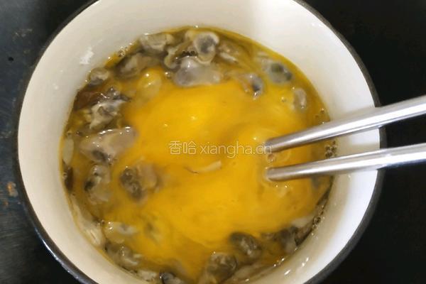 牡蛎炒鸡蛋的做法图解4