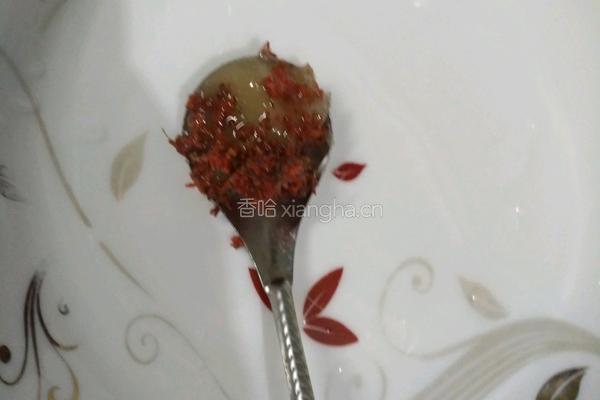 桂花菠萝小元宵的做法图解1