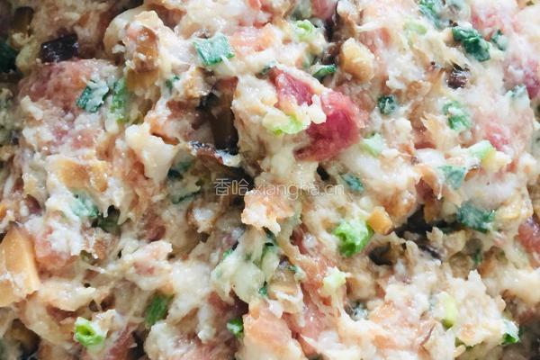 香菇猪肉饺子的做法图解4