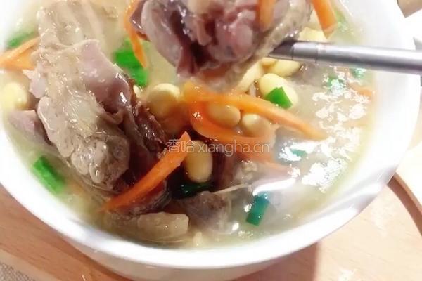 （正月十五闹元宵）咸鸭炖黄豆