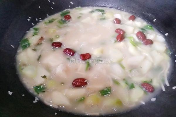 油稀饭的做法图解6