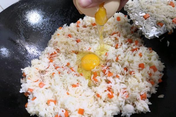 简单版蛋炒饭的做法图解2