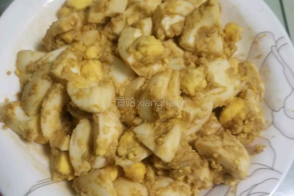 熟鸡蛋浇汁的做法图解8