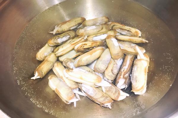 【正月十五闹元宵】蒜蓉粉丝蒸蛏子的做法图解4