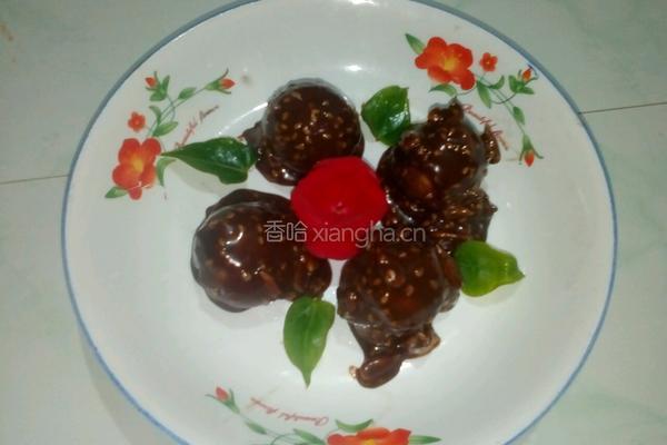 脆皮巧力元宵的做法图解12