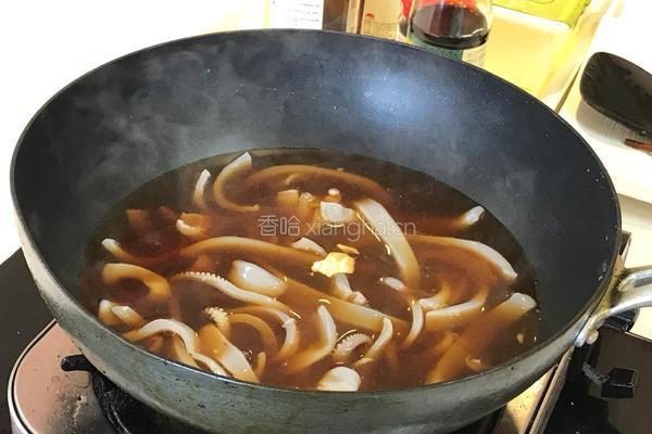 香辣鱿鱼的做法图解5