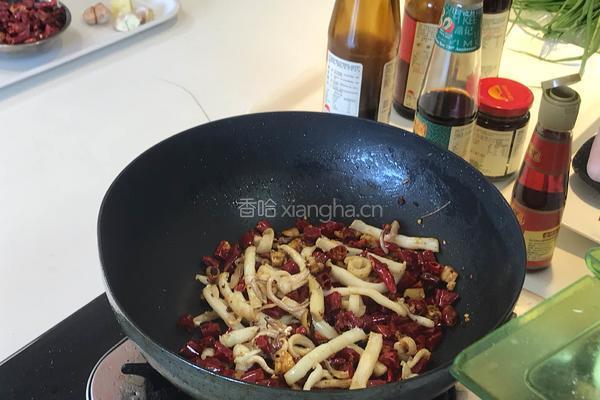 香辣鱿鱼的做法图解9