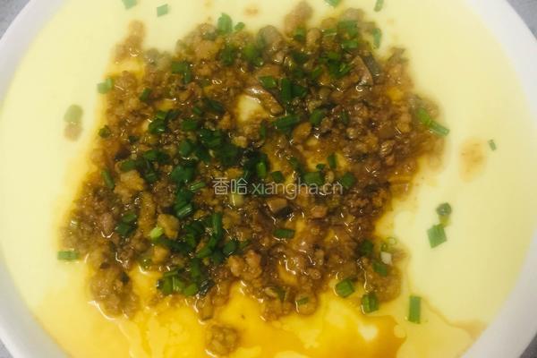 肉末蒸水蛋的做法图解13