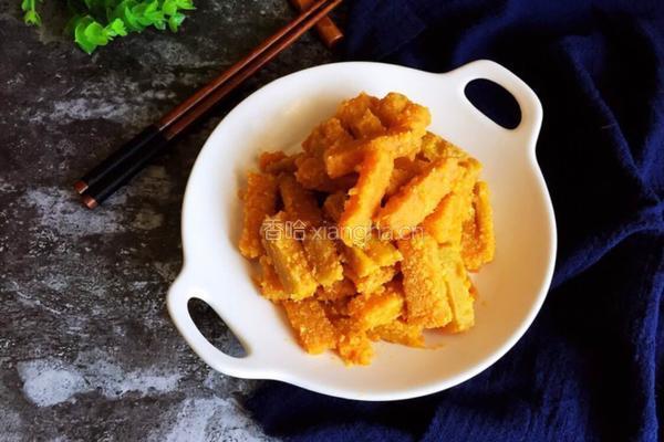 咸蛋黄焗南瓜（非油炸）的做法图解10