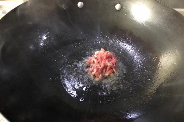 西红柿蒜苔肉丝面的做法图解7