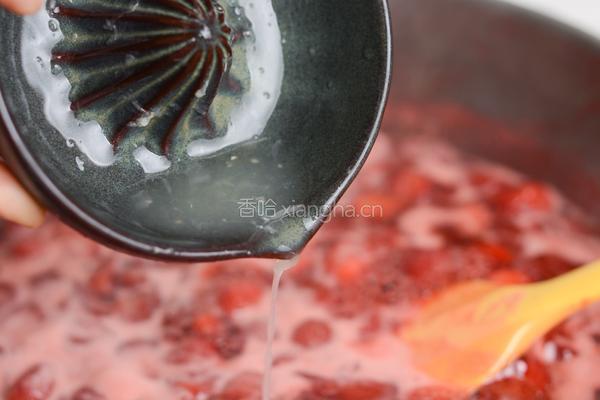 草莓酱，春天的气息的做法图解7