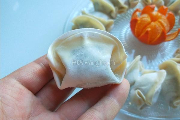 正月十五闹元宵 鸡蛋煎煎饺的做法图解2