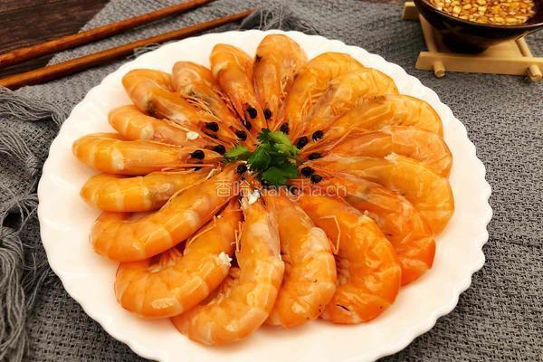 白灼基围虾的做法图解10