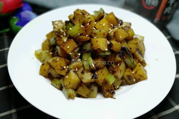 橄榄菜烧土豆的做法图解11
