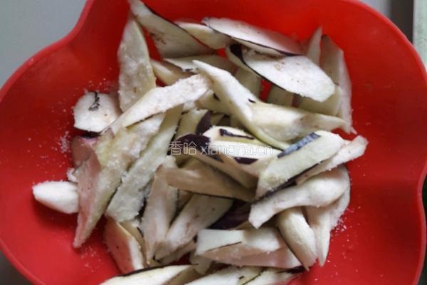 肉沫茄子的做法图解2