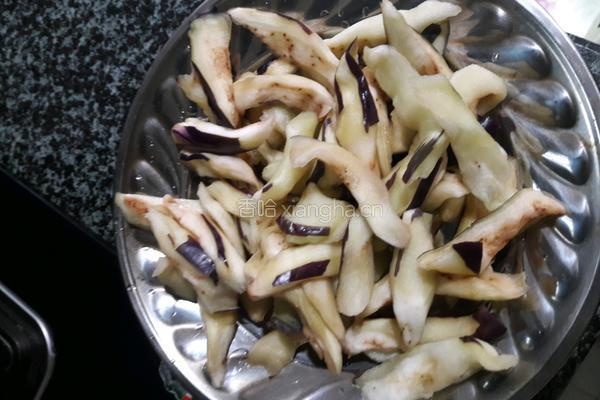 肉沫茄子的做法图解3