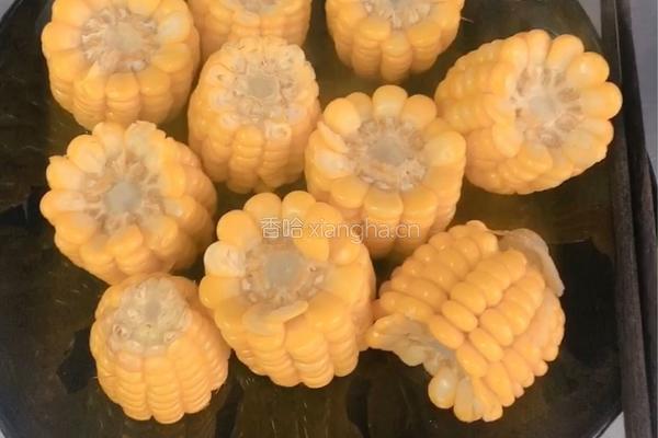 香浓牛奶玉米的做法图解4