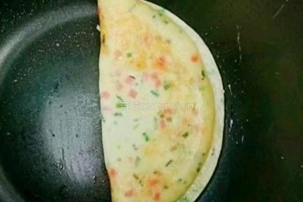 电饭煲鸡蛋饼的做法图解7