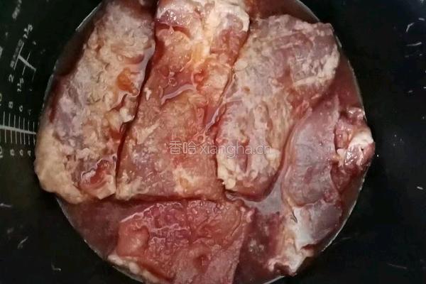 电饭煲叉烧的做法图解4