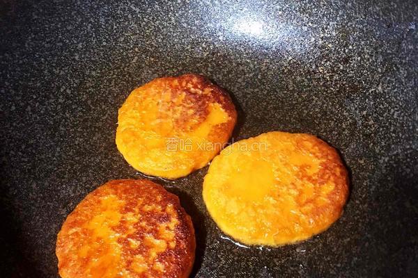 香煎牛油番薯饼的做法图解9