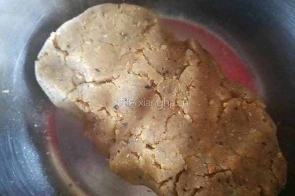 紫薯绿豆酥的做法图解4