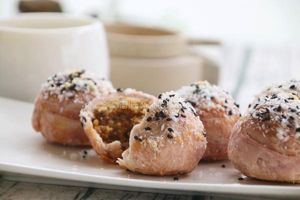 紫薯绿豆酥的做法图解22