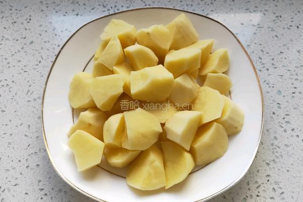 大鹅炖土豆的做法图解4