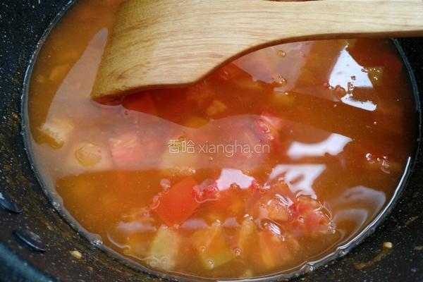 西红柿鸡蛋面的做法图解7