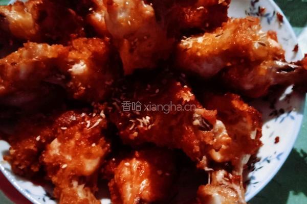 香炸鸡翅根的做法图解3