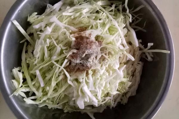 橄榄菜丝饼的做法图解4