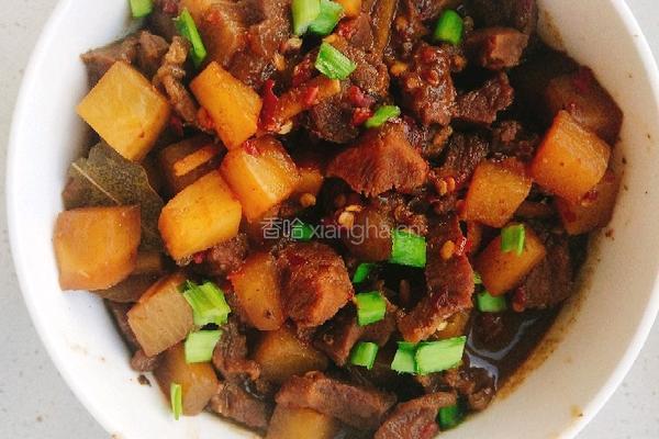 牛肉炖萝卜的做法图解8