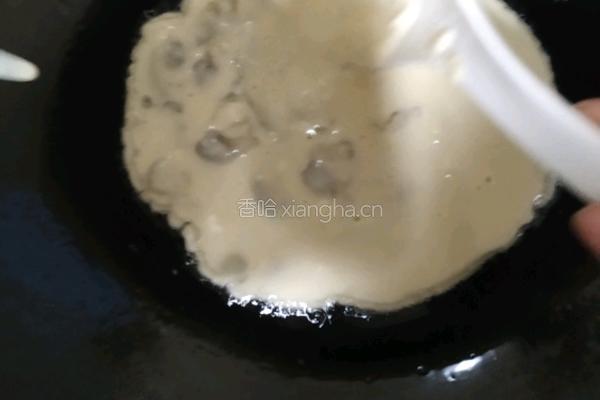 海牡蛎煎饼的做法图解7