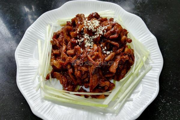 京酱肉丝的做法图解9