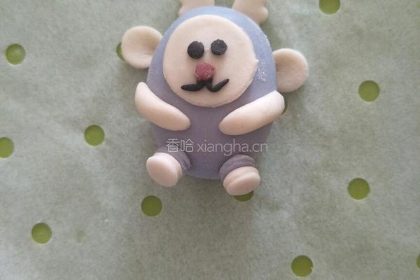 可爱精灵小馒头的做法图解23