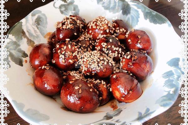 红烧鹌鹑蛋(鸡蛋)的做法图解14
