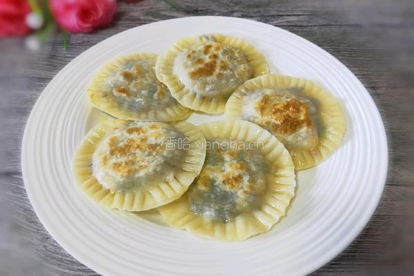 饺子皮馅饼的做法图解7