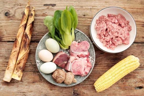 三鲜笋炸酥肉丸的做法图解1