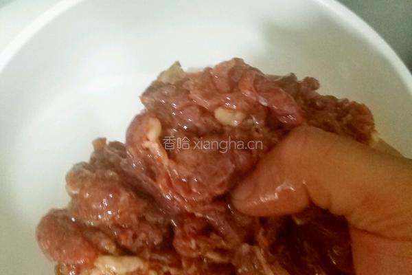 豆花牛肉的做法图解3