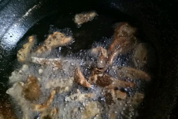 酥炸蘑菇的做法图解8