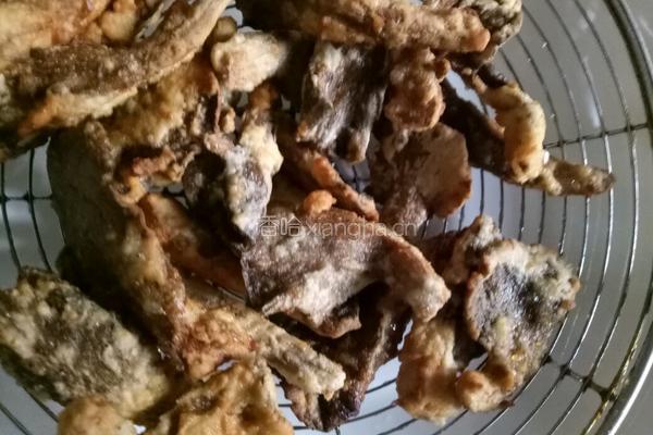 酥炸蘑菇的做法图解9