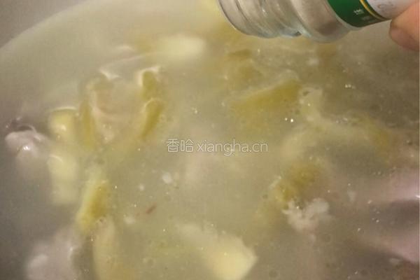 潮汕咸菜猪肚汤的做法图解13