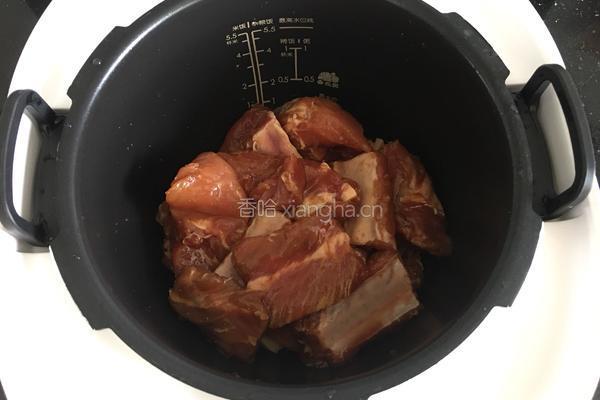 无水孜然焗排骨的做法图解5