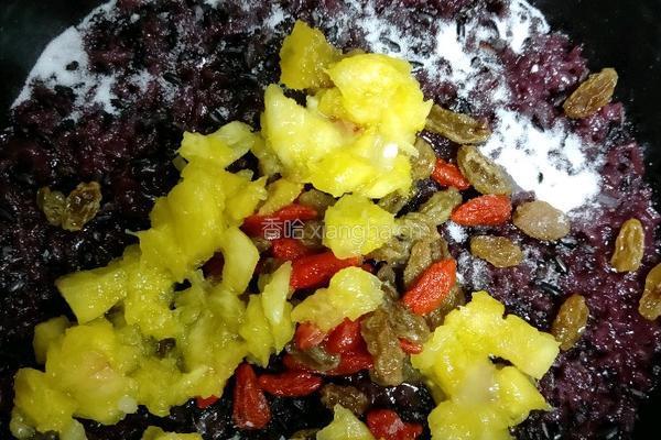菠萝饭的做法图解3